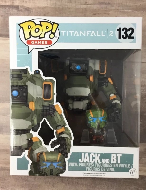 titanfall 2 funko pop games jack & 6 bt