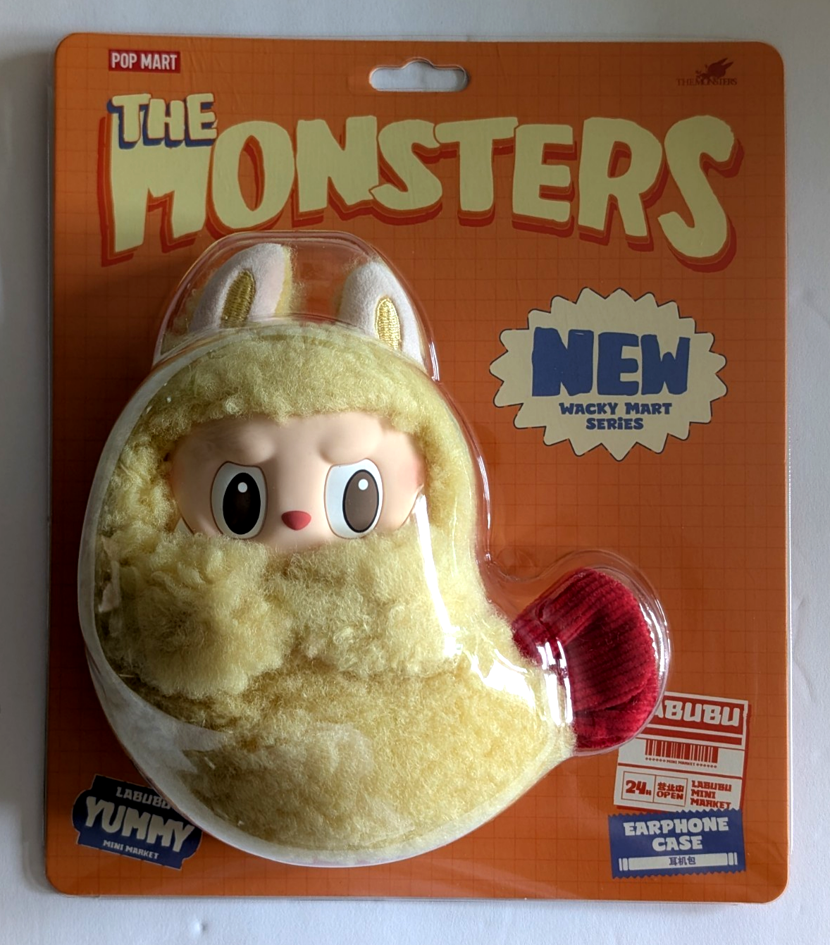100% Genuine POPMART Labubu The Monsters Wacky Mart Tempura