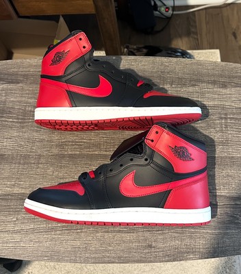 超美品 Nike Air Jordan 1 Bred 2025 “Bred” Jordan 1 High '85 is expected to release AGAIN