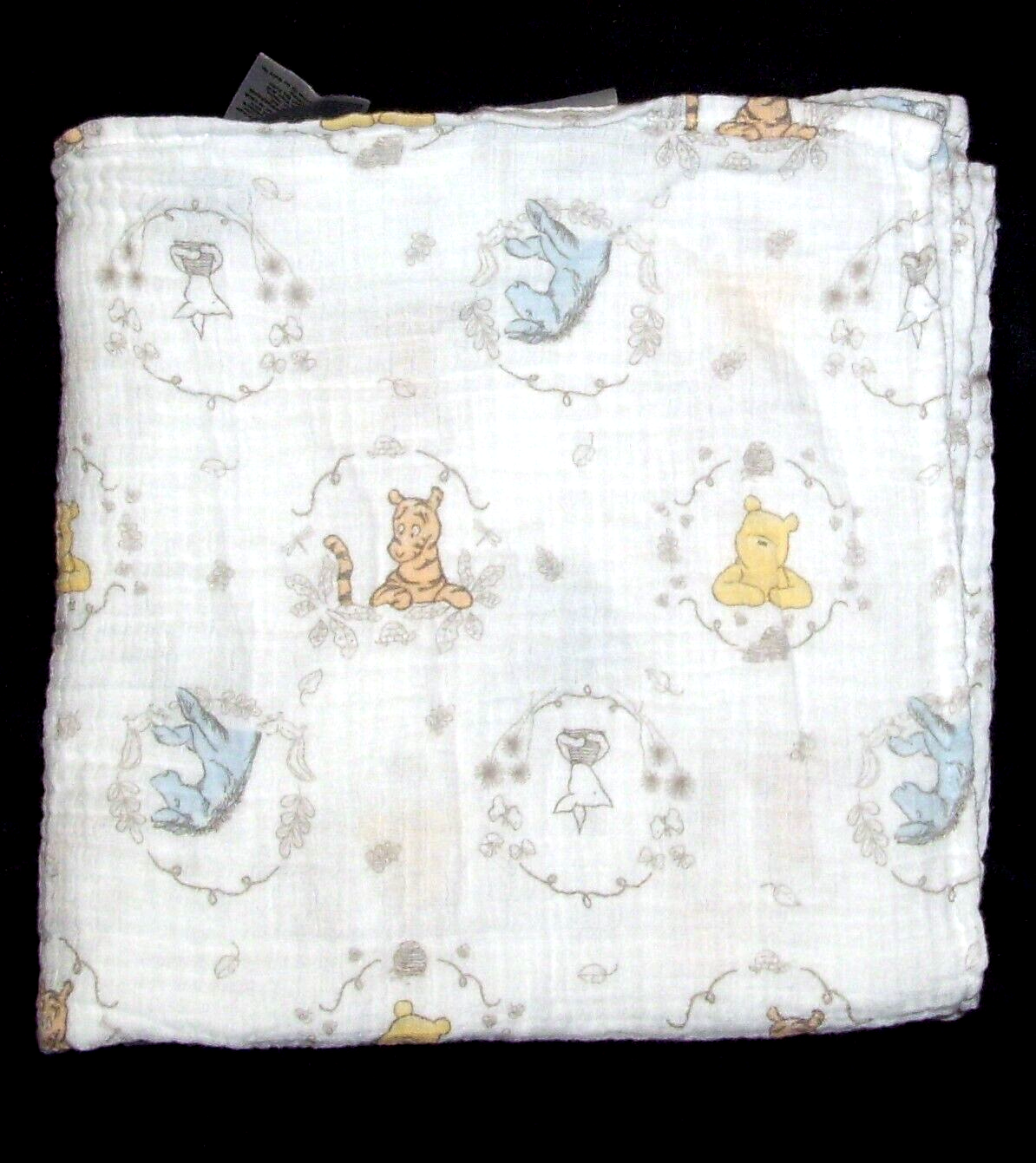 Muslin Swaddle Pooh Eeyore Piglet