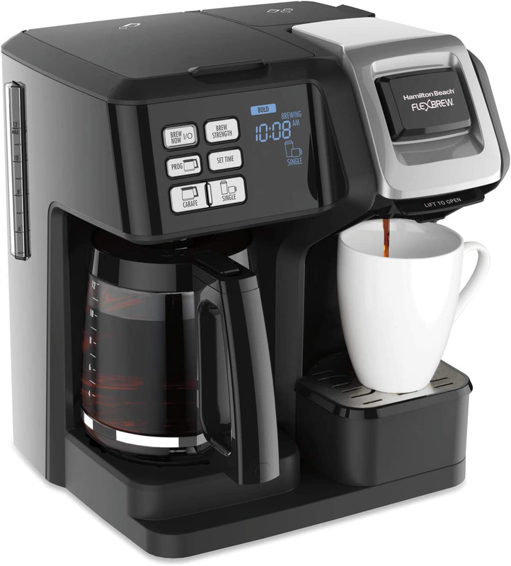 2-Way Coffee Maker, Compatible with K-Cup Pods or Grounds, Combo, Free Shipping