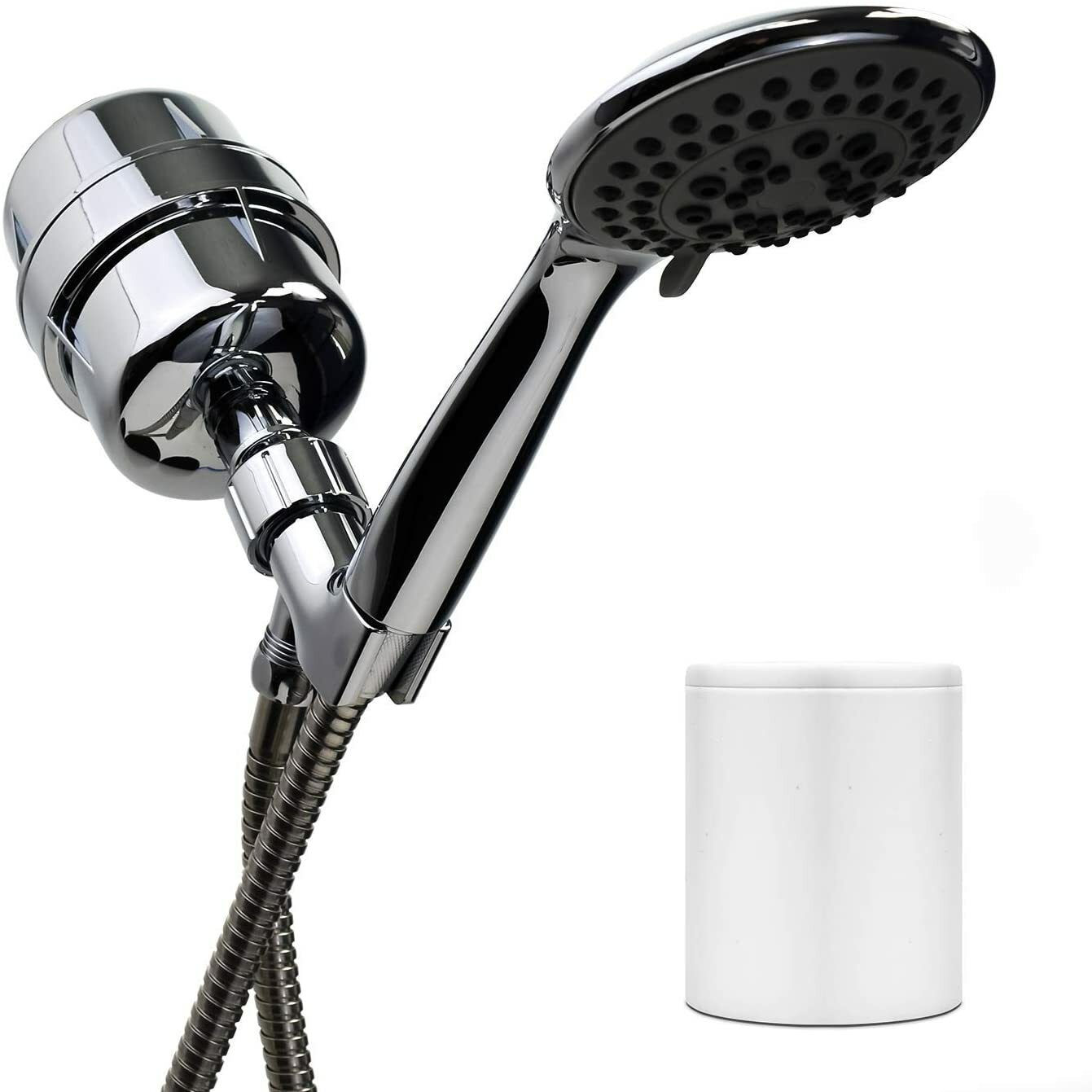 ProOne ProMax Plus+ Chrome Shower Filter System Hand Wand & Filter