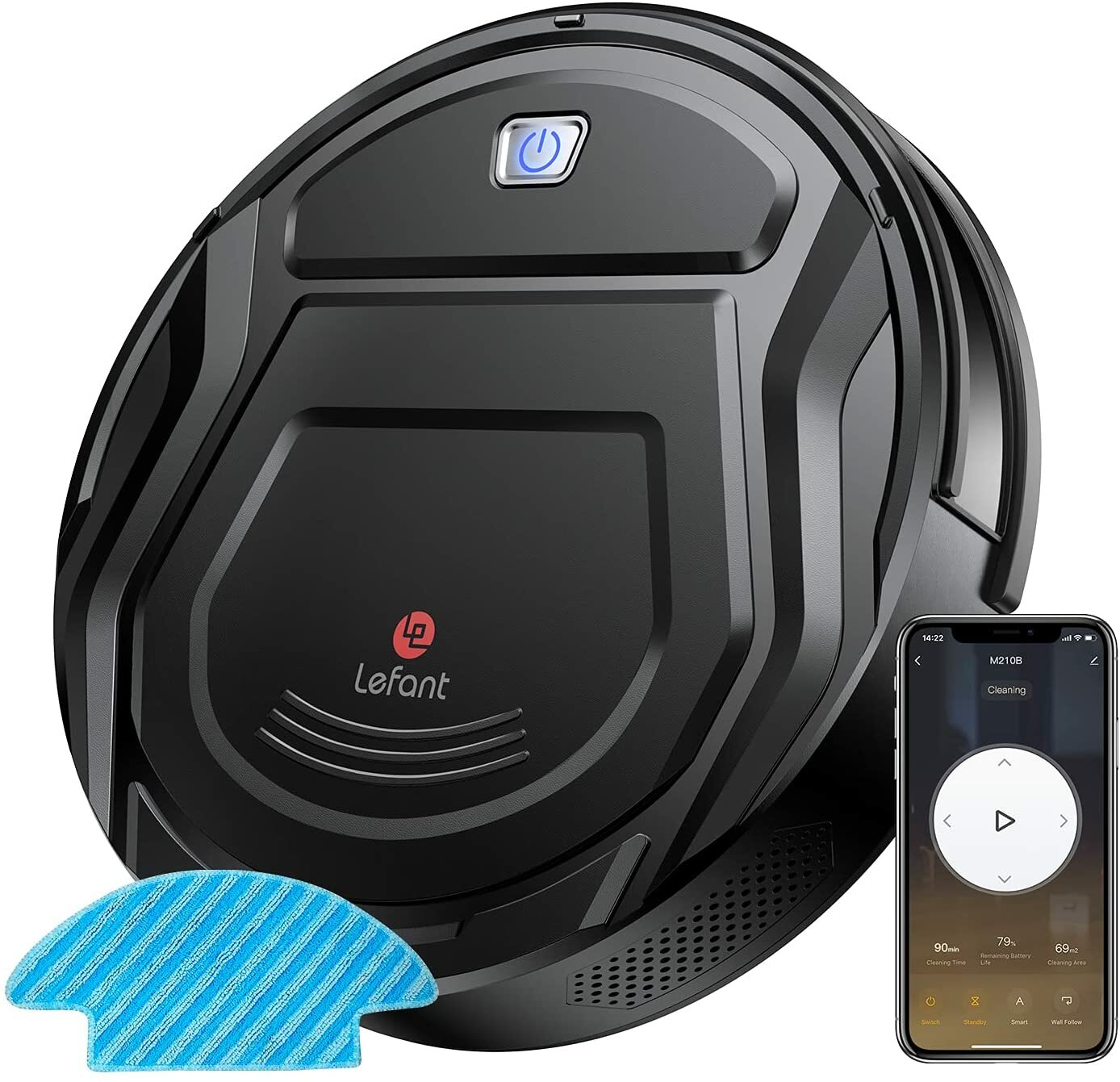 Lefant ロボット掃除機 Robot Vacuum Amazon.com - Lefant Robot Vacuum Cleaner(Slim), 4500Pa