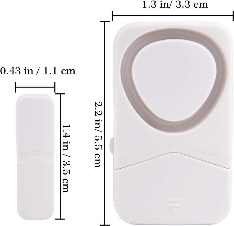 Door and Window Alarm for Home, Wireless Home Security Burglar Alarm, Magnetic S