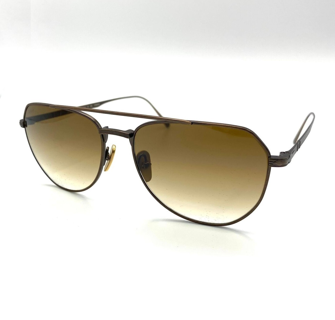 Pre-owned Persol Po5003st Sunglasses 800351 Bronze/brown Gradient Lens 54mm