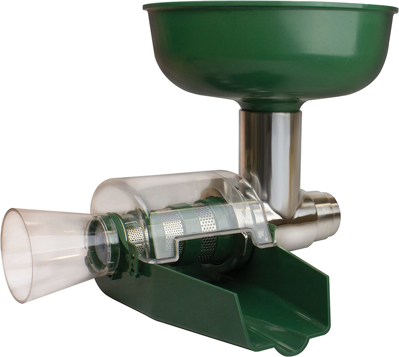 1227 Big Bite Juicer Attachment,Green/ Silver