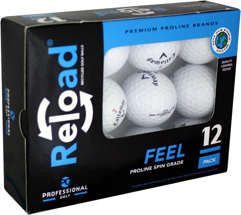 S (12-pack) Of  Golf Balls, White, One Size