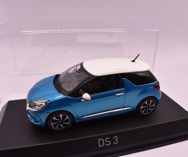 Miniature Voiture Auto 1:43 Citroen Ds3 Norev Diecast ModÃ©Lisme' VÃ©Hicules Bleu