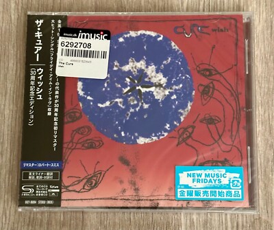 The Cure - Wish (30th Anniversary Edition) Japan SHM-CD - remastered NEW sealed