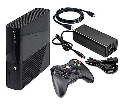 XBOX360/ソフト4本 Authentic Xbox 360 4GB Console System E Black + Controller +