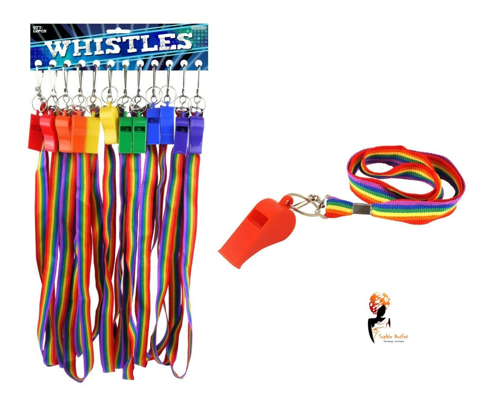 Rainbow Cord Whistle Rainbow Cord Whistle