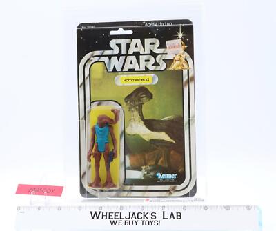 Hammerhead CAS GRADED 75 75/80/85 Star Wars 21 Back-B 1979 Kenner Action Figure