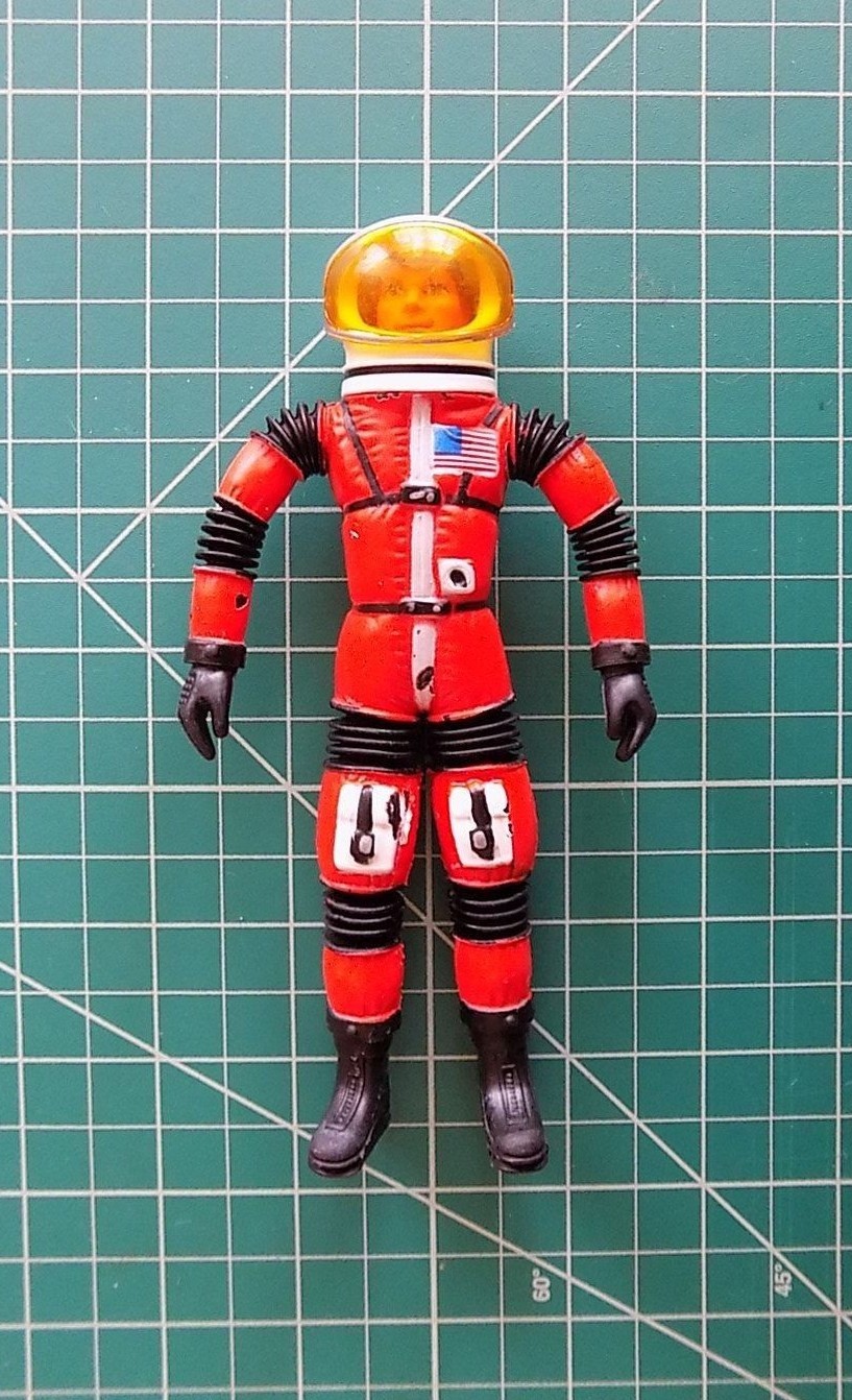 1966 Mattel Major Matt Mason SGT. STORM w/ HELMET & LUNAR TRAC - NO Broken Wires