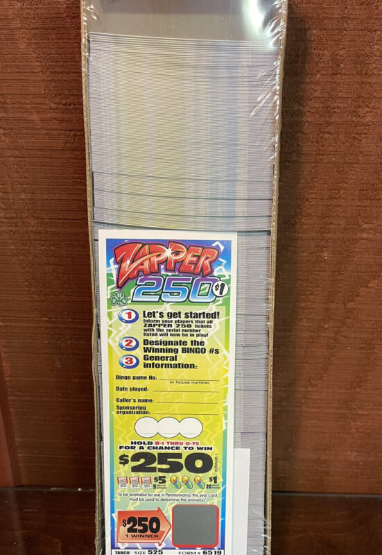 NEW pull tickets Zappers Tabs - Seal