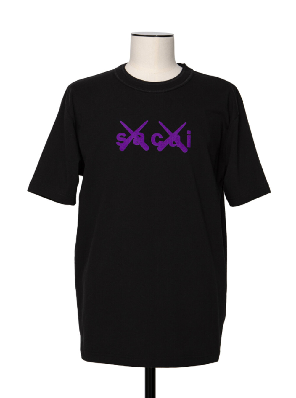 SACAI × KAWS Flock Print Long Sleeveサイズ4 Buy Sacai x KAWS Flock Print Long-Sleeve T-Shirt 'White