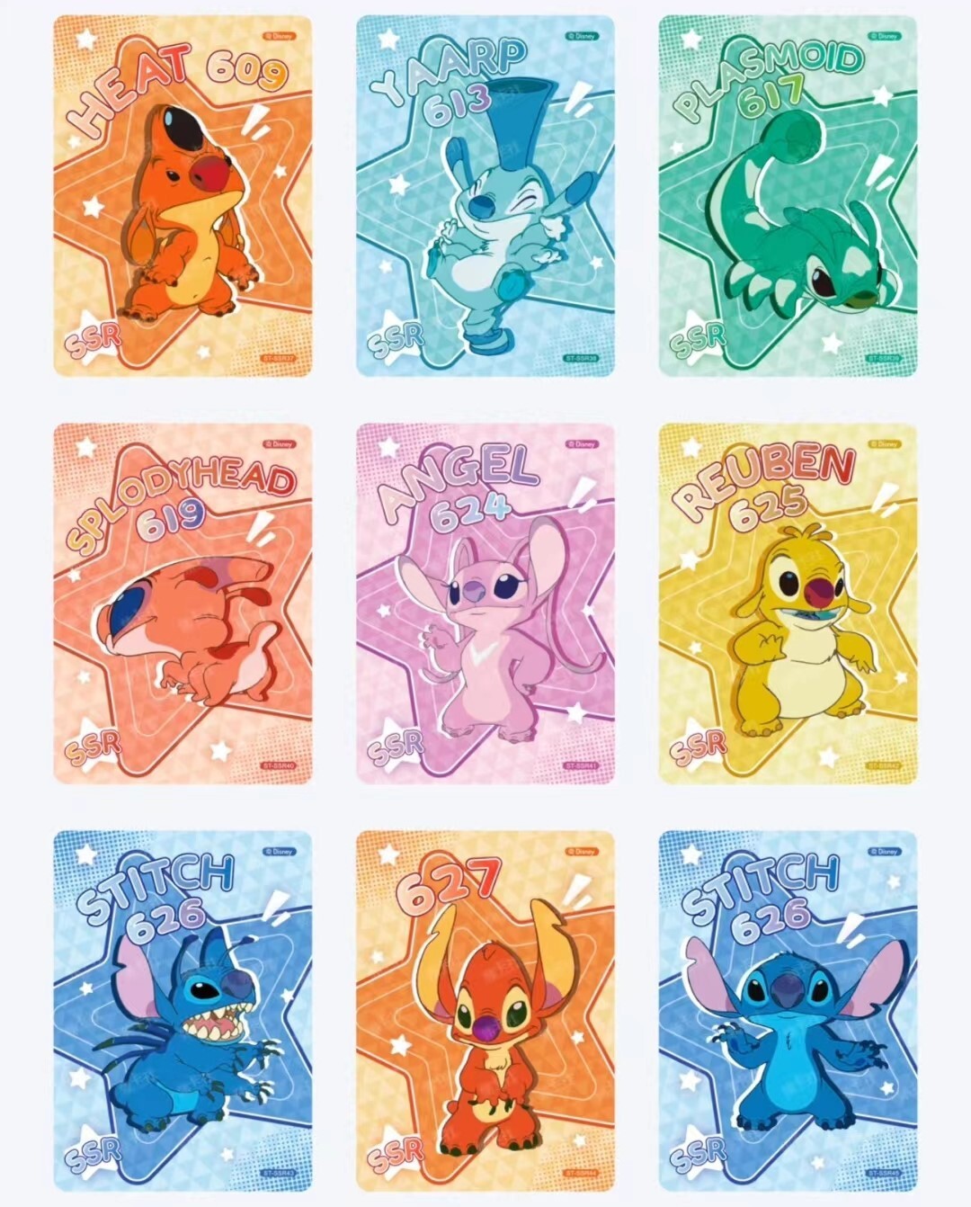Lilo & Stitch 刺繍コレクションカード限定シリアルナンバー入り Lilo & Stitch 刺繍コレクションカード限定シリアルナンバー入り