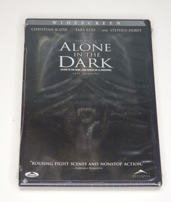 Alone in the Dark (DVD, 2005 Horror Film) Christian Slater, Tara Reid, Brand New