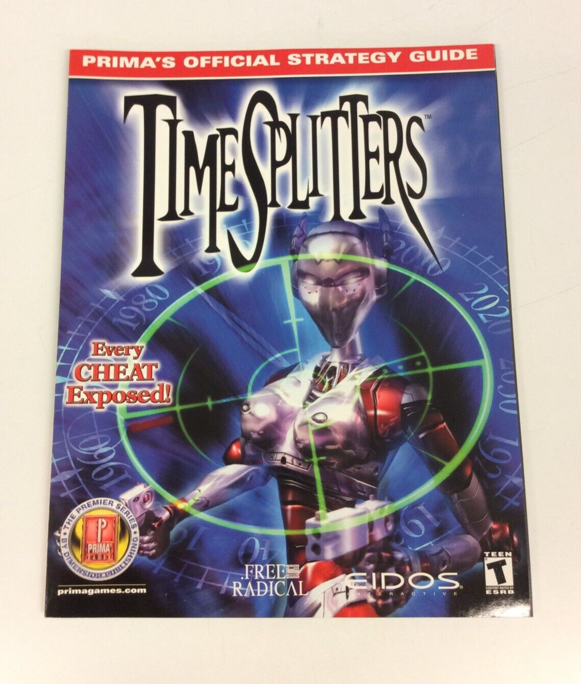 Timesplitters Prima Official Strategy Guide Sony Playstation 2 Eidos