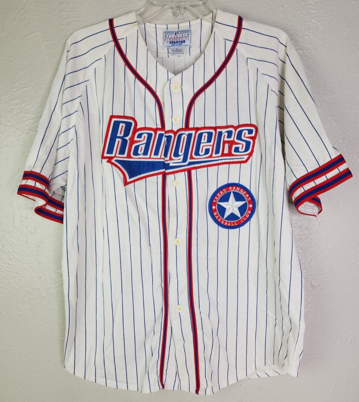 Texas Rangers Gonzales ユニフォーム L Texas Rangers Gonzales ユニフォーム L Vintage Texas Rangers