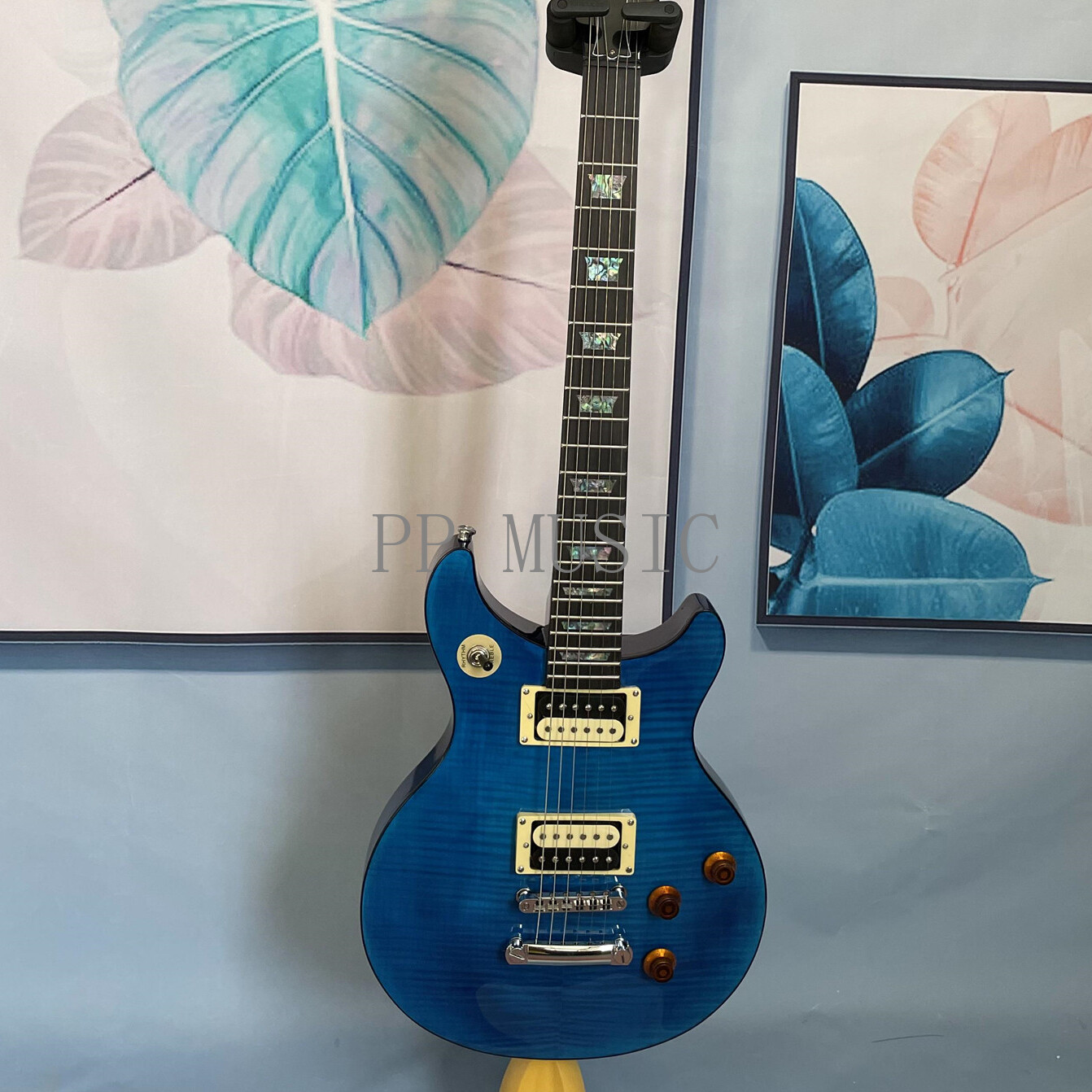 Blue Tak Matsumoto DC Electric Guitar 6String HH Pickup