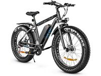 Vivi Electric Bike Fat Tire Ebike 26in 500W 48V Mountain Beach Bicycle City Bike