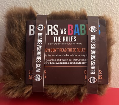 Bears vs. Babies Card Game From the Creators of Exploding Kittens NEW