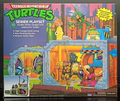Teenage Mutant Ninja Turtles Building Secret Sewer Playset Exclusive 30 cm Playm