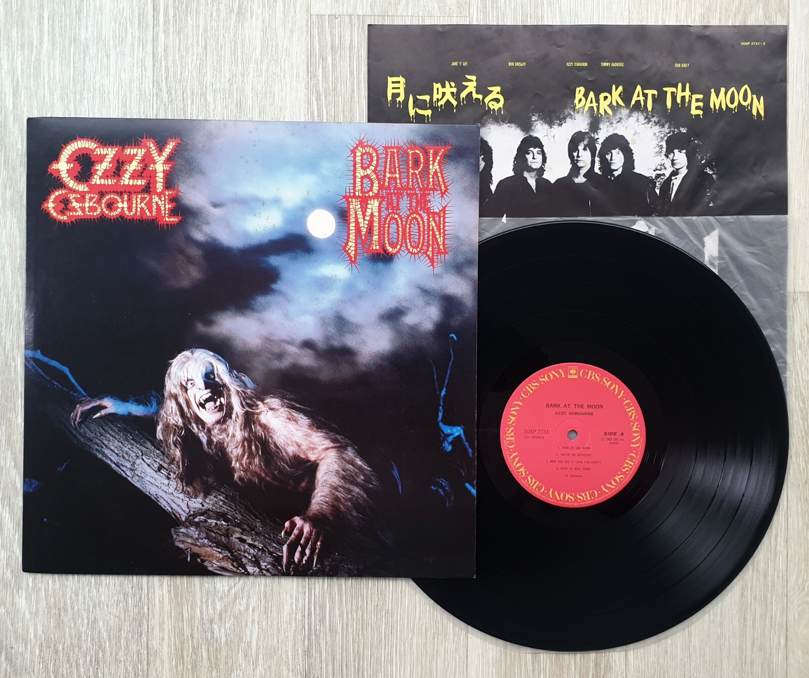 その他 LP Ozzy Osbourne Bark At The Moon 30AP2731 CBS SONY Japan Vinyl /00460 Ozzy Osbourne Bark At The Moon CBS/Sony 30AP 2731~2 Japan