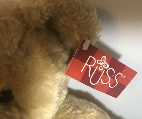 Russ SPENCER Soft Tan Bear Plush Stuffed Animal Spencer #24093 from Russ Berrie