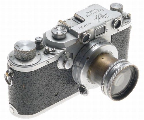 Vintage Synchronizer For Leica Camera In Original Case Geiss