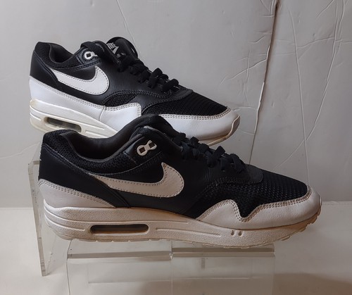 NIKE AIR MAX 1 iD WOMEN'S 9.5 943757-001 WHITE BLACK | eBay