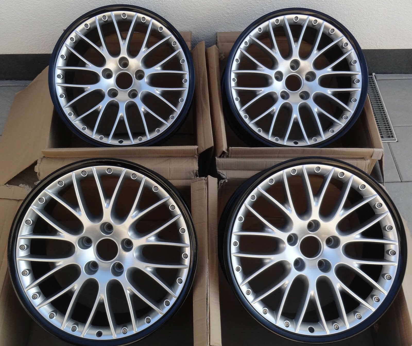 4 x Original AUDI Q7 4L 20 Zoll Felgen 4L0601025AS/G