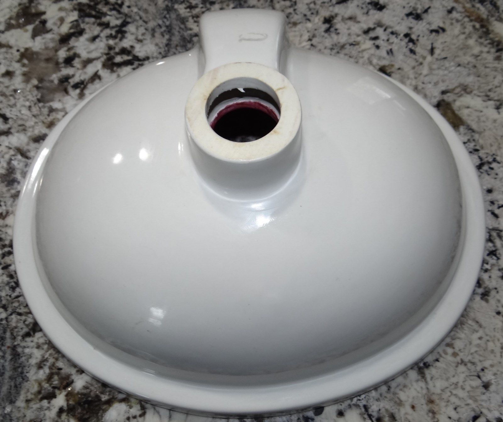 Sherle Wagner Undermount Sink Pink Ming Flower Blossom Italy Porcelain Vtg NICE!