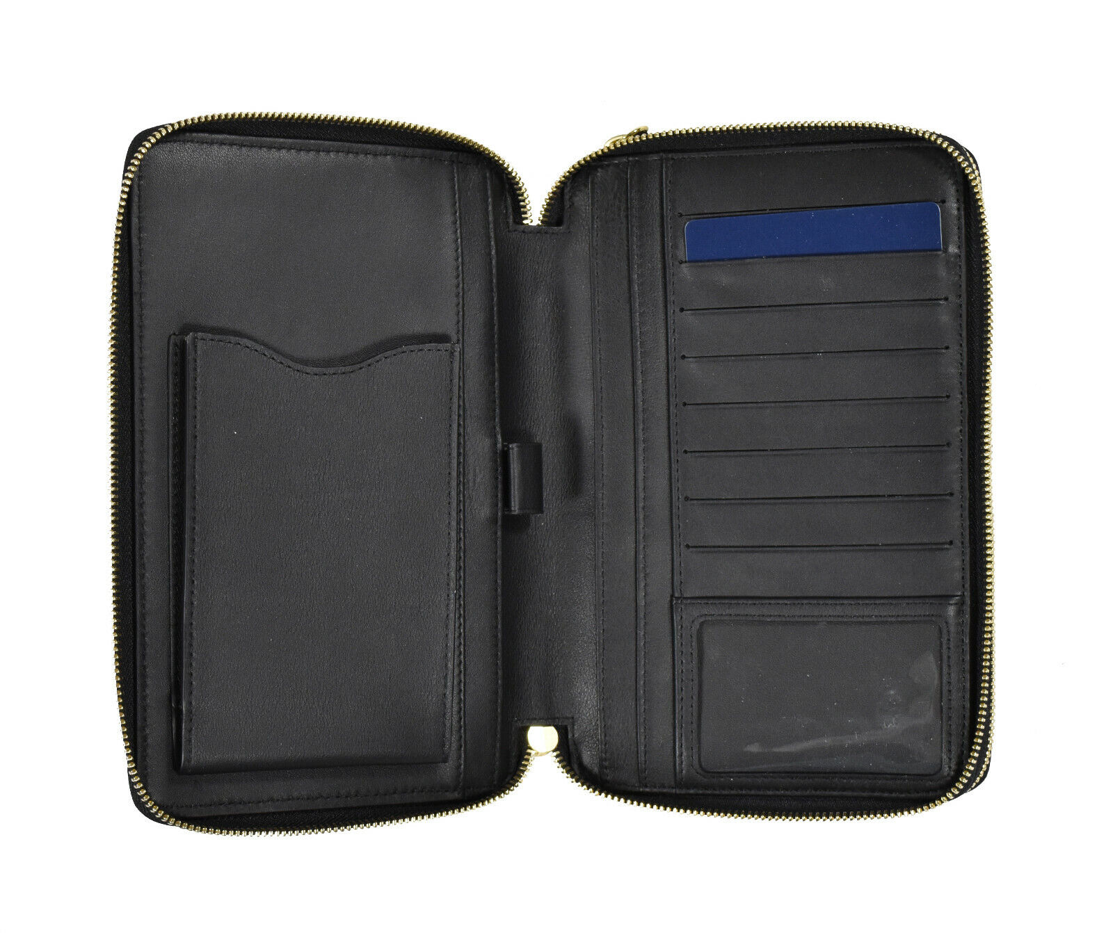 Ralph Lauren Purple Label Black Double Zip Leather Travel Ralph Lauren Purple Label Black Double Zip Leather Travel