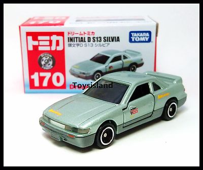 TOMICA 170 DREAM Initial D NISSAN S13 SILVIA 1/59 TOMY