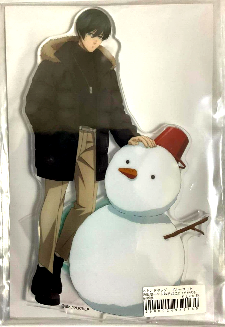 Blue Lock x Manekineko Winter Acrylic Stand Figure Rin