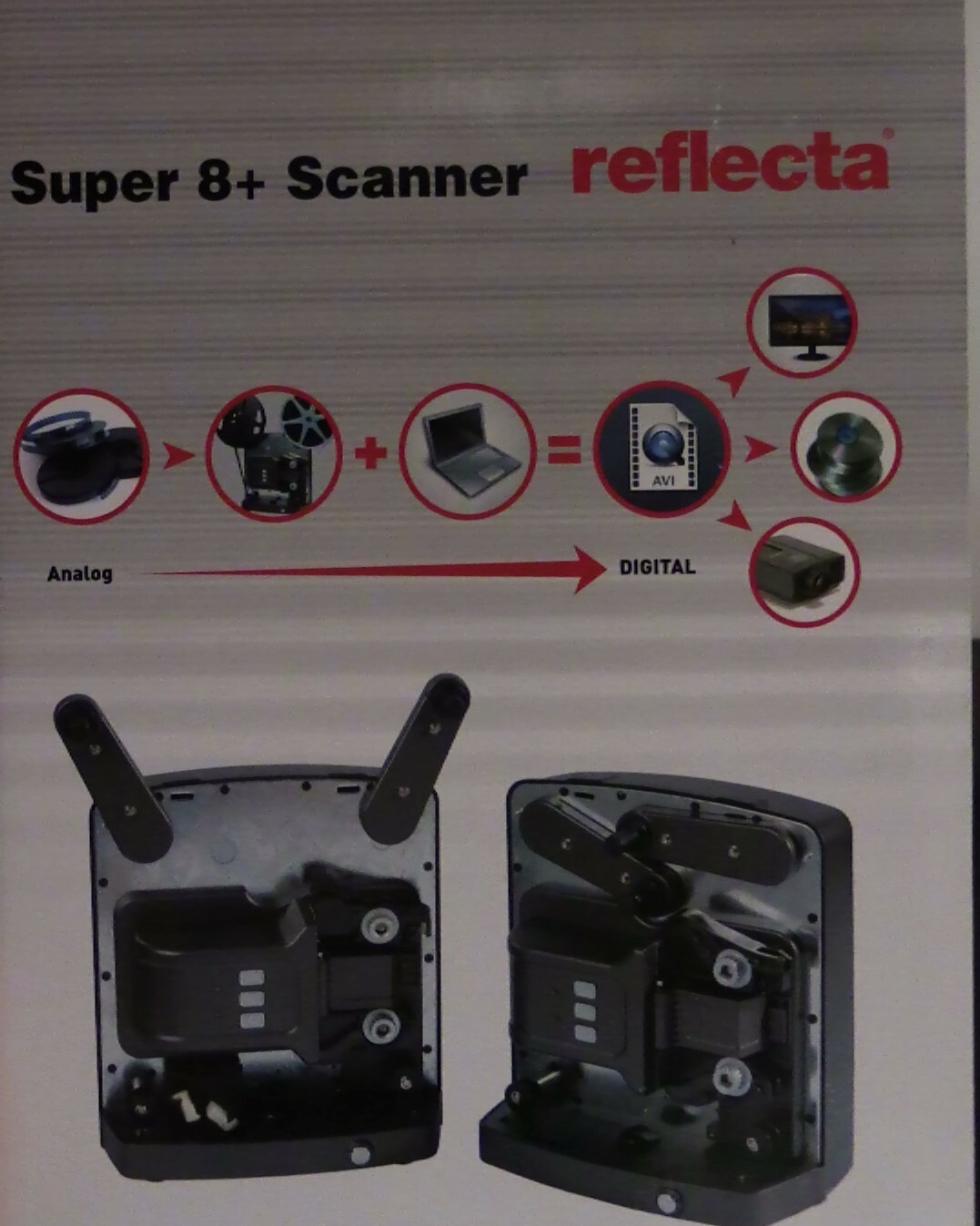 SUPER 8 + SCANNER 8MM,1920X1080,COLOR DEPTH 24,USED I TIME,CMO SENSOR,NO SOUND