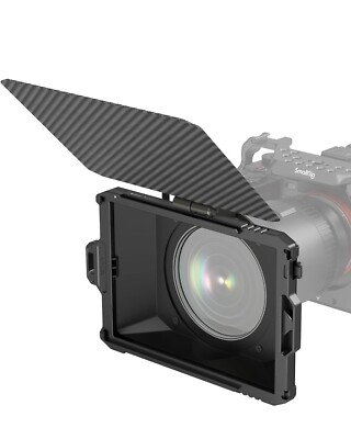 SmallRig Mini Matte Box Lite DSLR Matte Box w/ Carbon Fiber Top Flag for 4x5.65 