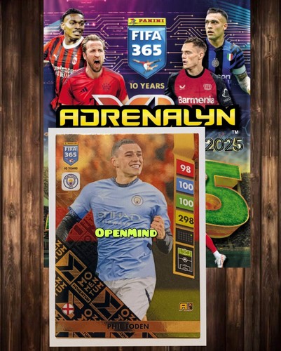 Panini Fifa 365 2025 - MOMENTUM - PHIL FODEN - Barcelona | eBay