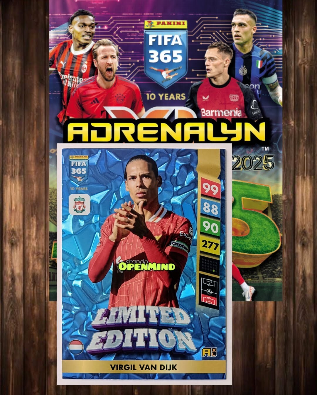 Panini Fifa 365 2025 Limited Edition card VIRGIL VAN DIJK