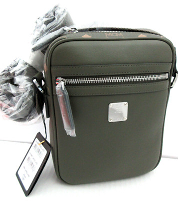 $790 MCM Klassik Crossbody Messenger bag Sea Turtle Visetos, MMRCAKK04JH001