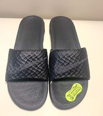 Nike Benassi Solarsoft Men s Size 10 Slides Sandals Black