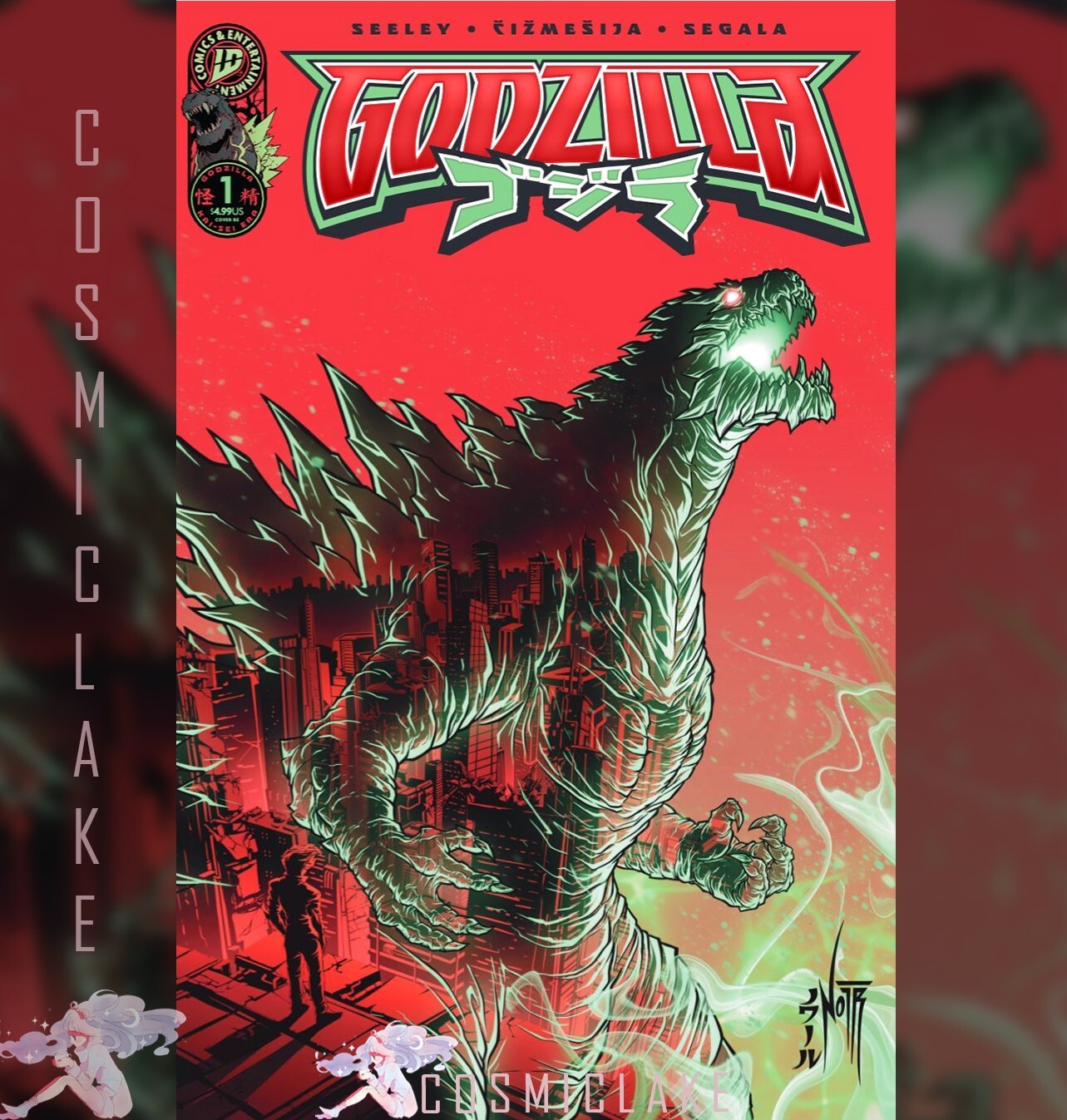 GODZILLA KAI-SEI #1 NOIR SDCC EXCLUSIVE VARIANT PRESALE 8/8