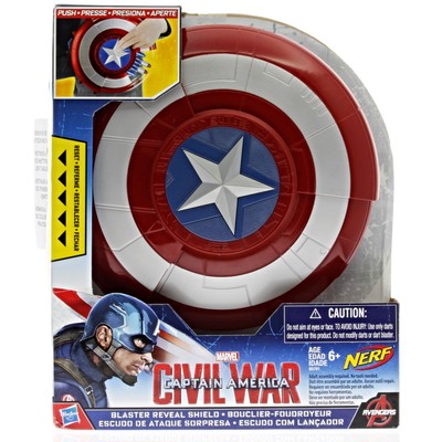 captain america civil war nerf guns