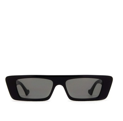 GUCCI GUCCI GG1331S-002 BLACK BLACK BROWN SUNGLASSES