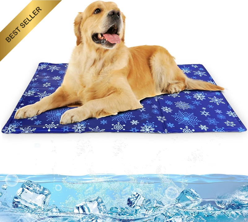 Pet Cooling Mat for Dogs Non-Toxic Gel Self Cooling Pad for Dogs Cats in Hot Sum