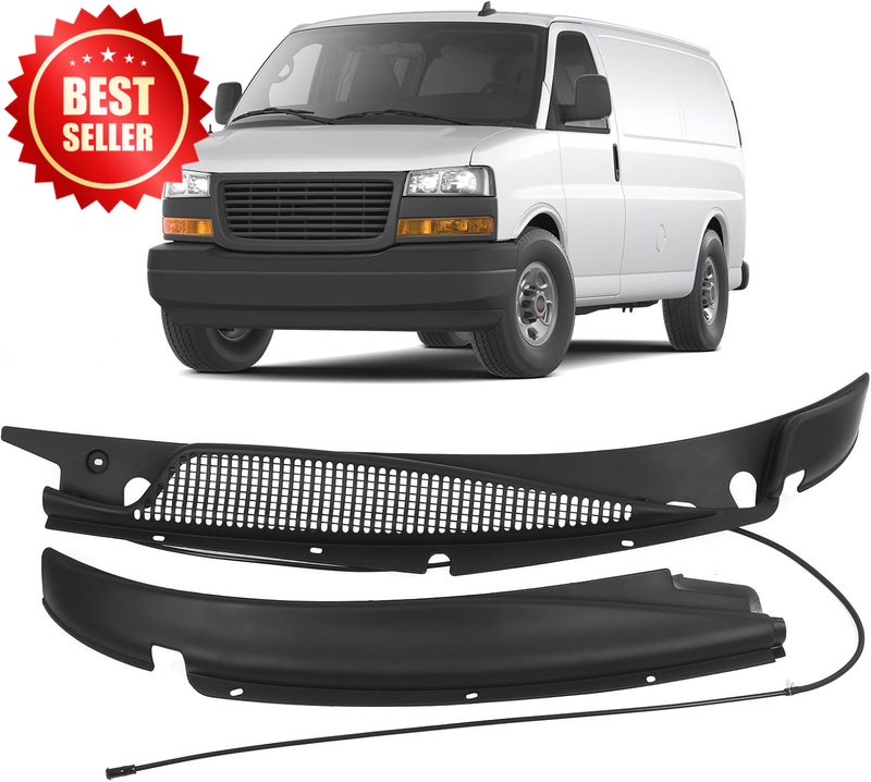 Windshield Wiper Cowl Panel Grille 1996-2017 Express Savana 1500 2500 3500 US