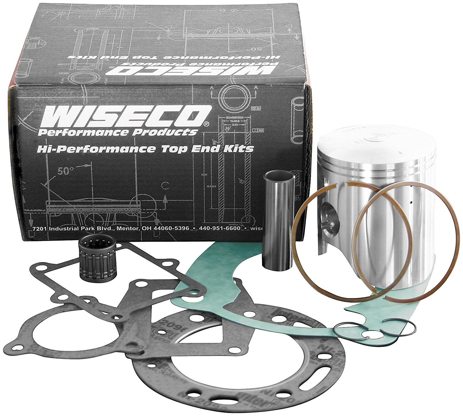 トップス pino Wiseco Top End Piston For Yamaha TTR 90 E 03-06 47MM