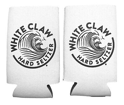 White Claw Hard Seltzer Can Insulator | Set of Two (2) | New & Free Shipping