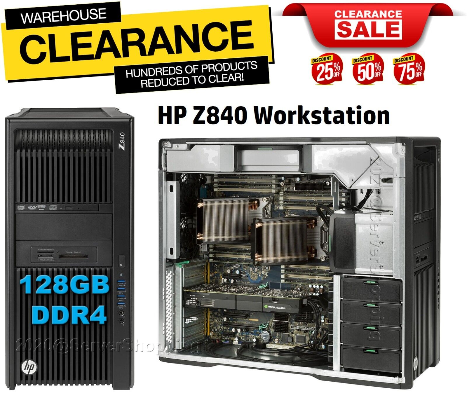 36CORE HP Z840 Workstation 2x E5-2699v3 Turbo 3.60GHz 128GB DDR4 1TB SSD+16TB HD 36CORE HP Z840 Workstation 2x E5-2699v3 Turbo 3.60GHz 128GB DDR4 1TB SSD+16TB HD